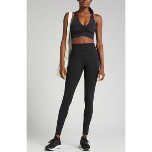 Zella 'Live In' High Waist Leggings in BLACK (M) - Picture 1 of 7